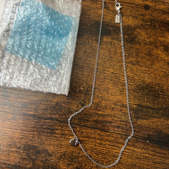 Coach silver necklace - Picture 2 of 4